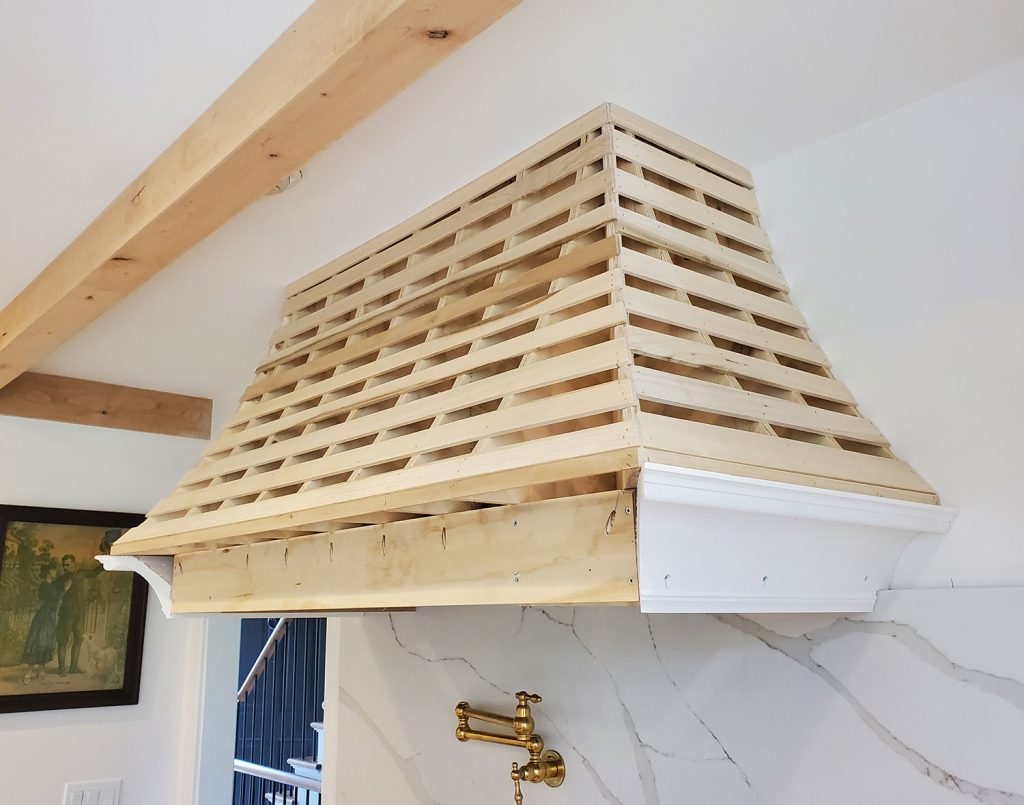 Reddingrangehoodopenframingsequence Plastering by Nicholas